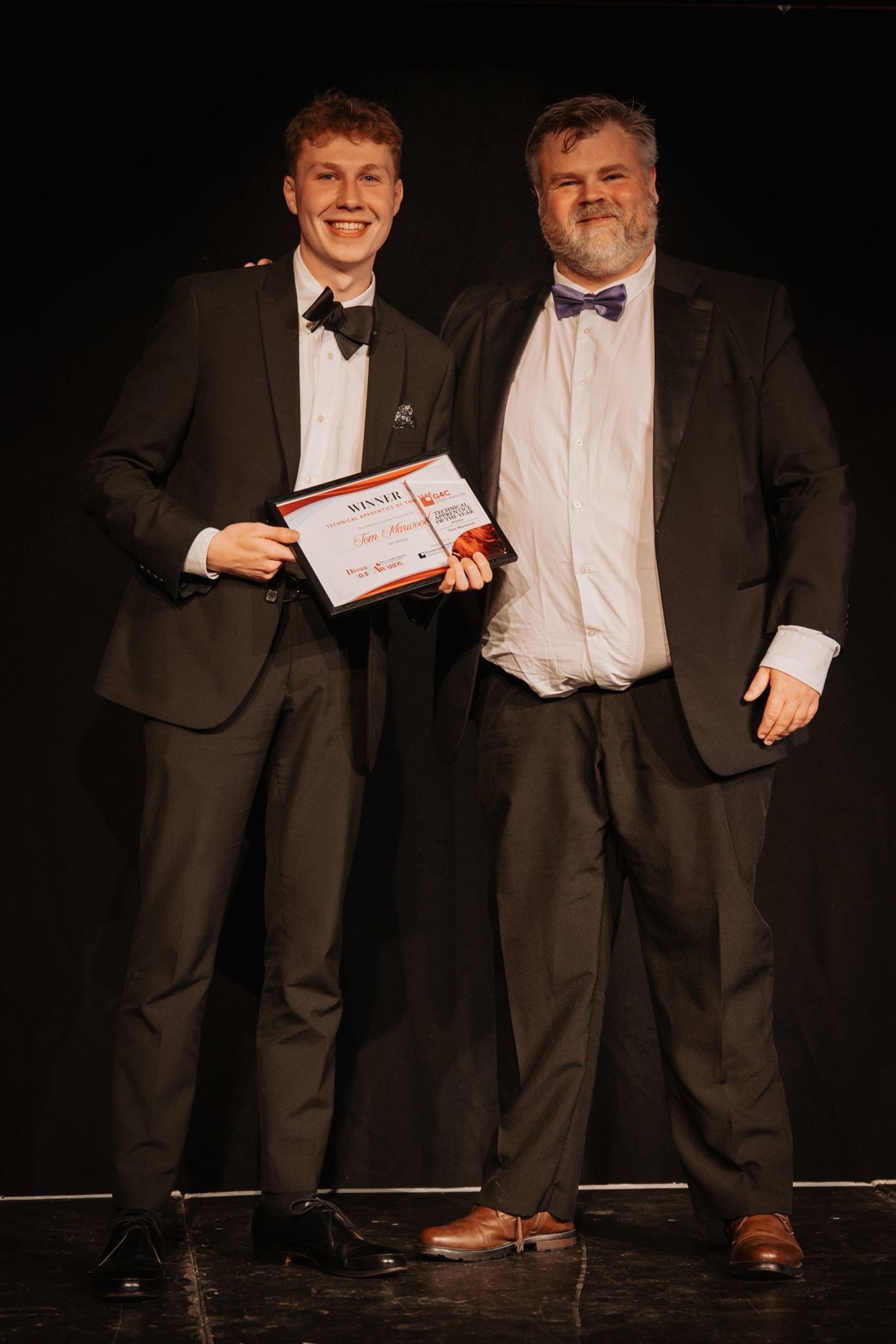 Apprentice - Tom Marwood award