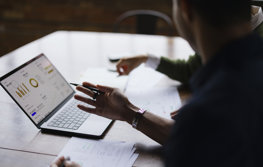 Generic people at a desk